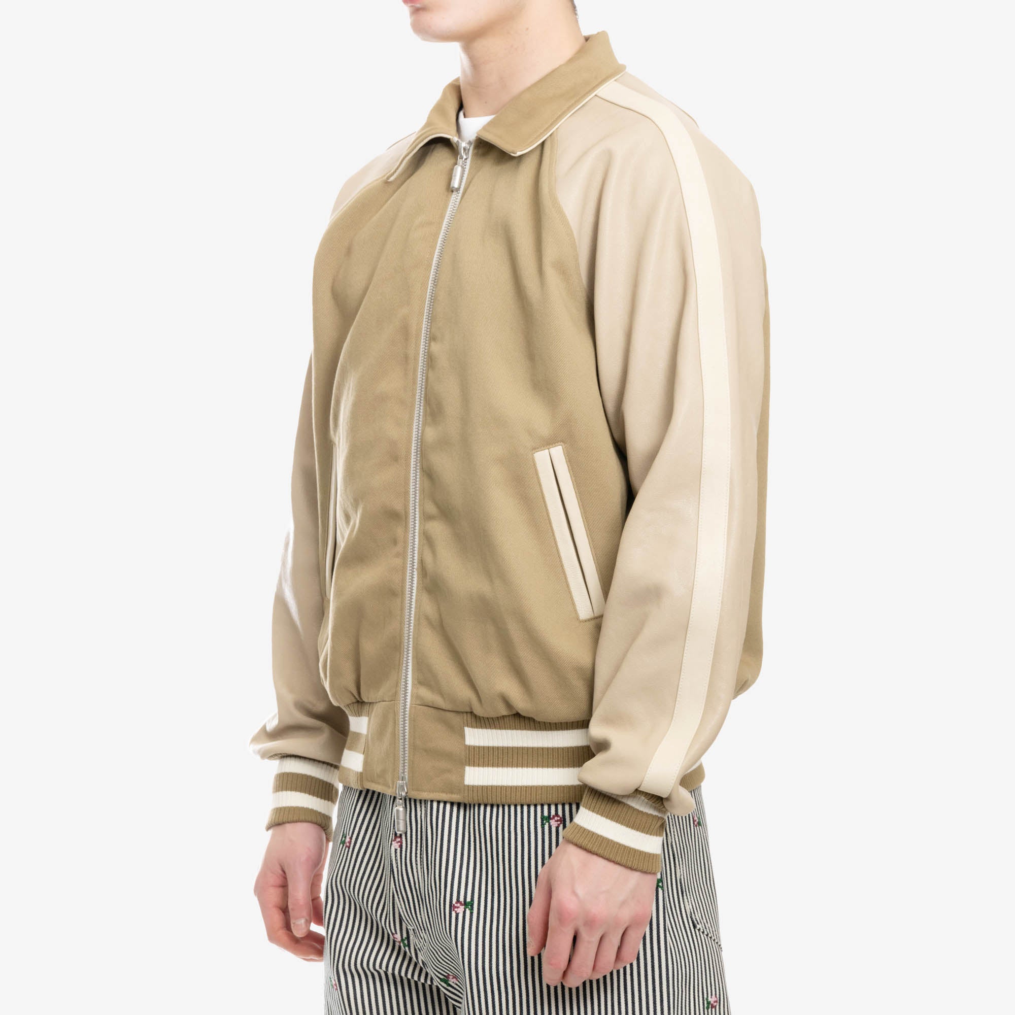 Rhude Twill Rhude Boys Bomber Beige - 3