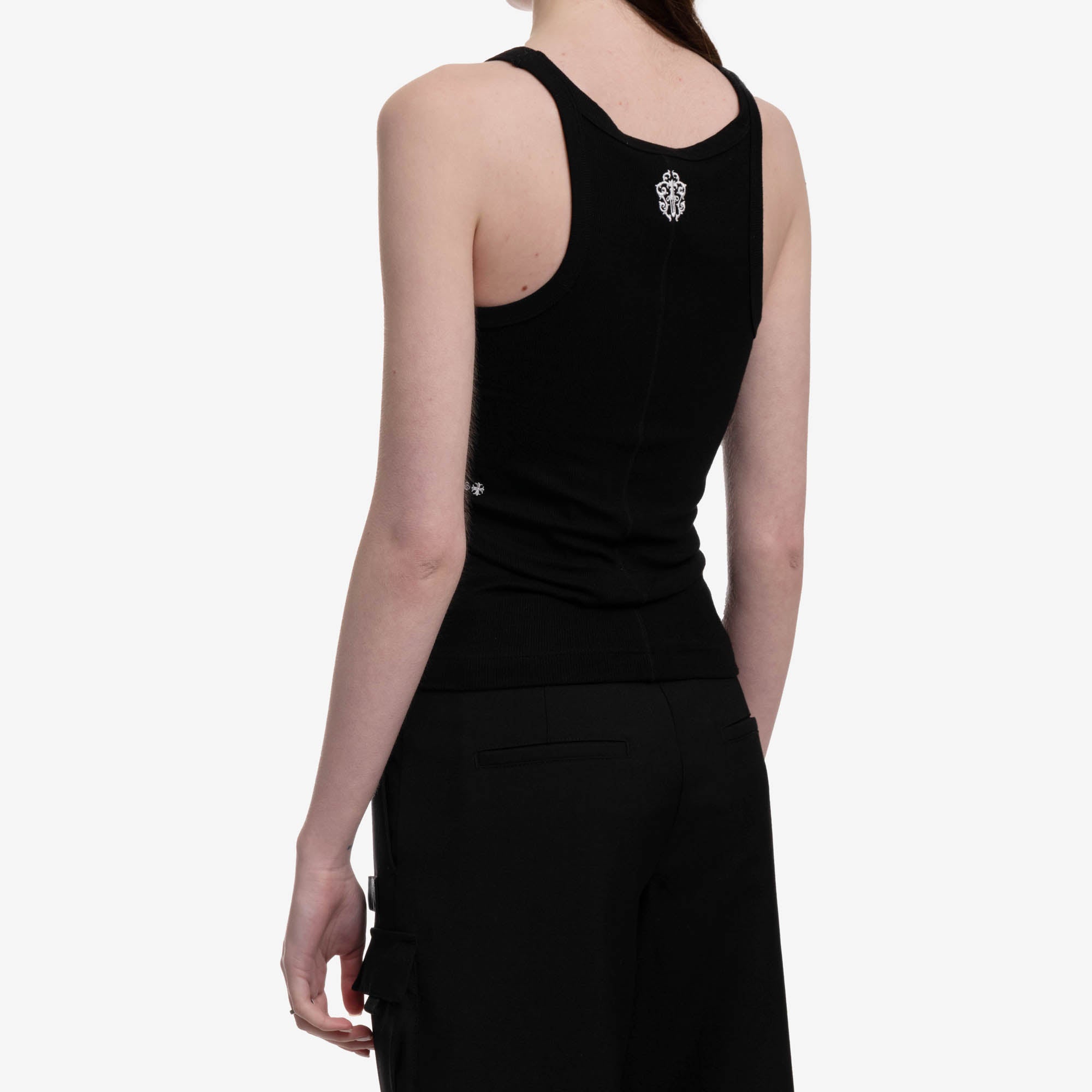 Chrome Hearts Womens CH Bad Seed Tank Top Black - 4