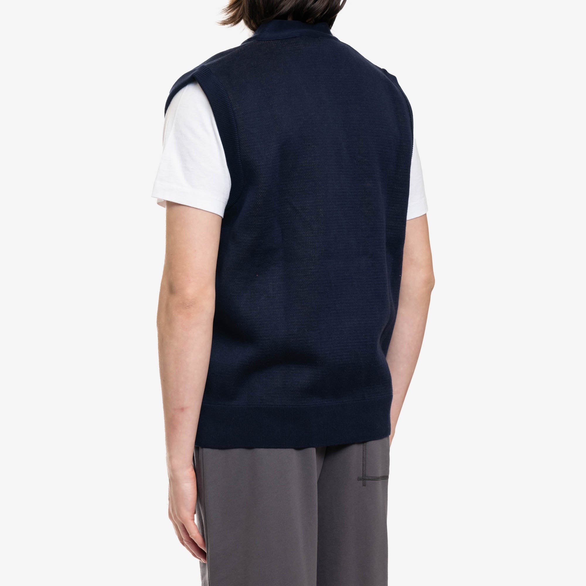 Drôle de Monsieur Le Gilet Ornements Navy - 4