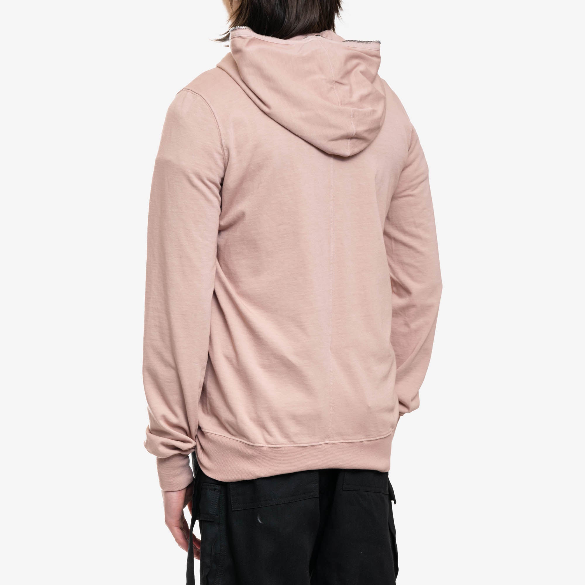 Rick Owens DRKSHDW EDFU Faded Pink Gimp Hoody Faded Pink - 4