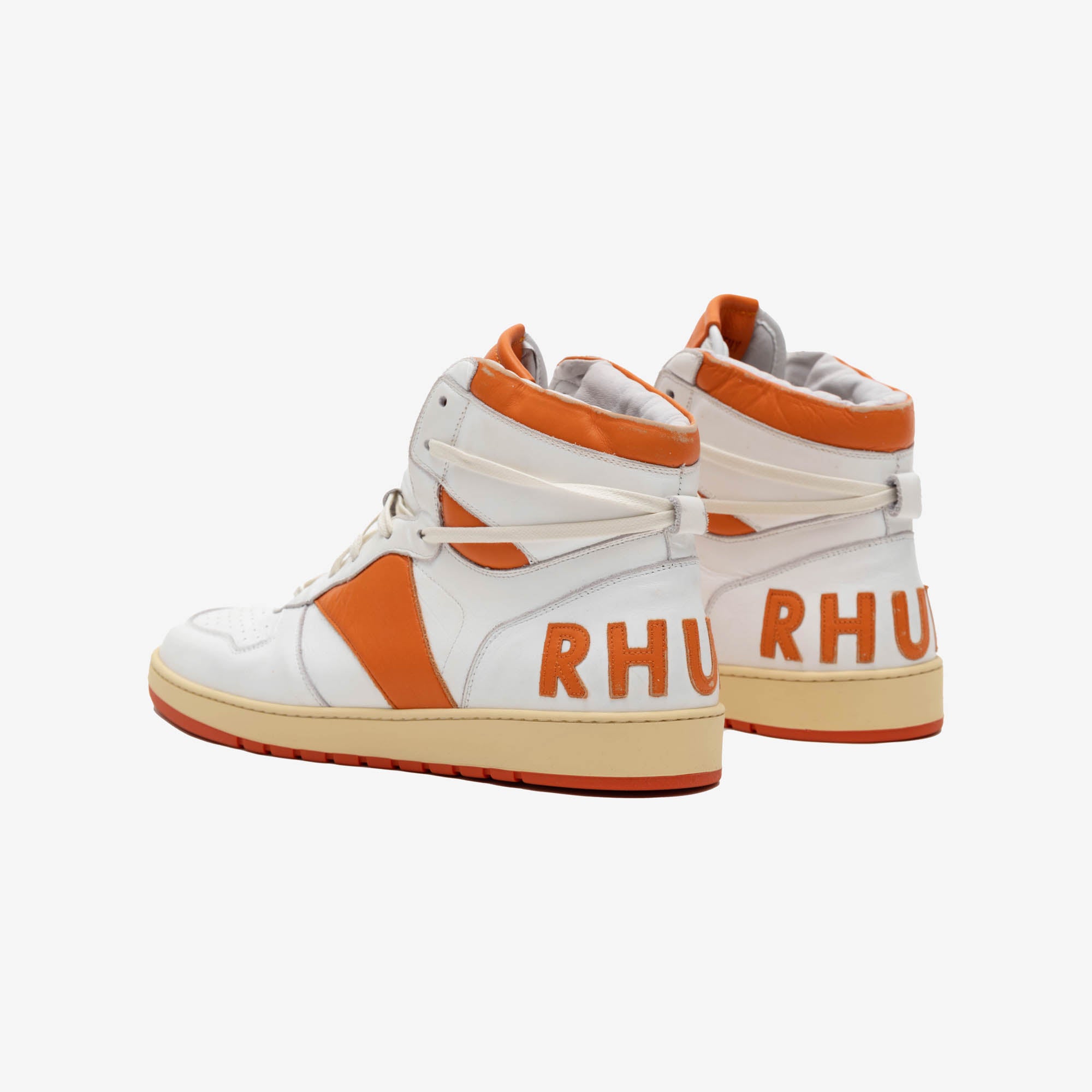 Rhude Rhecess Hi Orange Sneakers Orange - 3