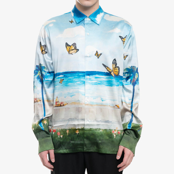 Butterfly Beach LS Shirt