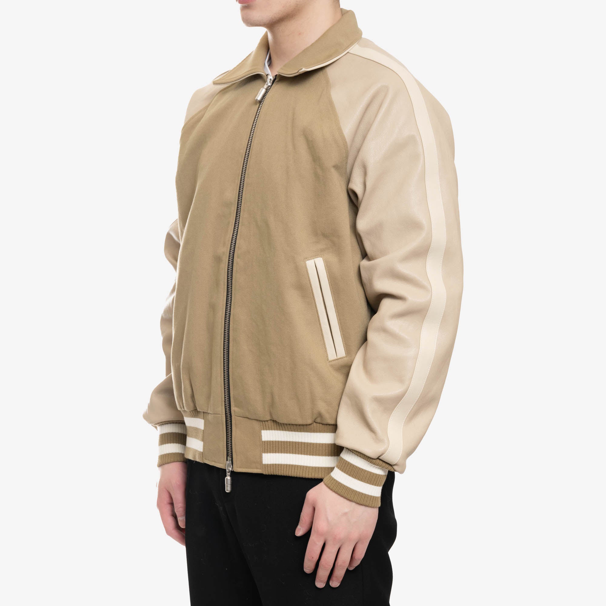 Rhude Twill Rhude Boys Bomber Beige - 3