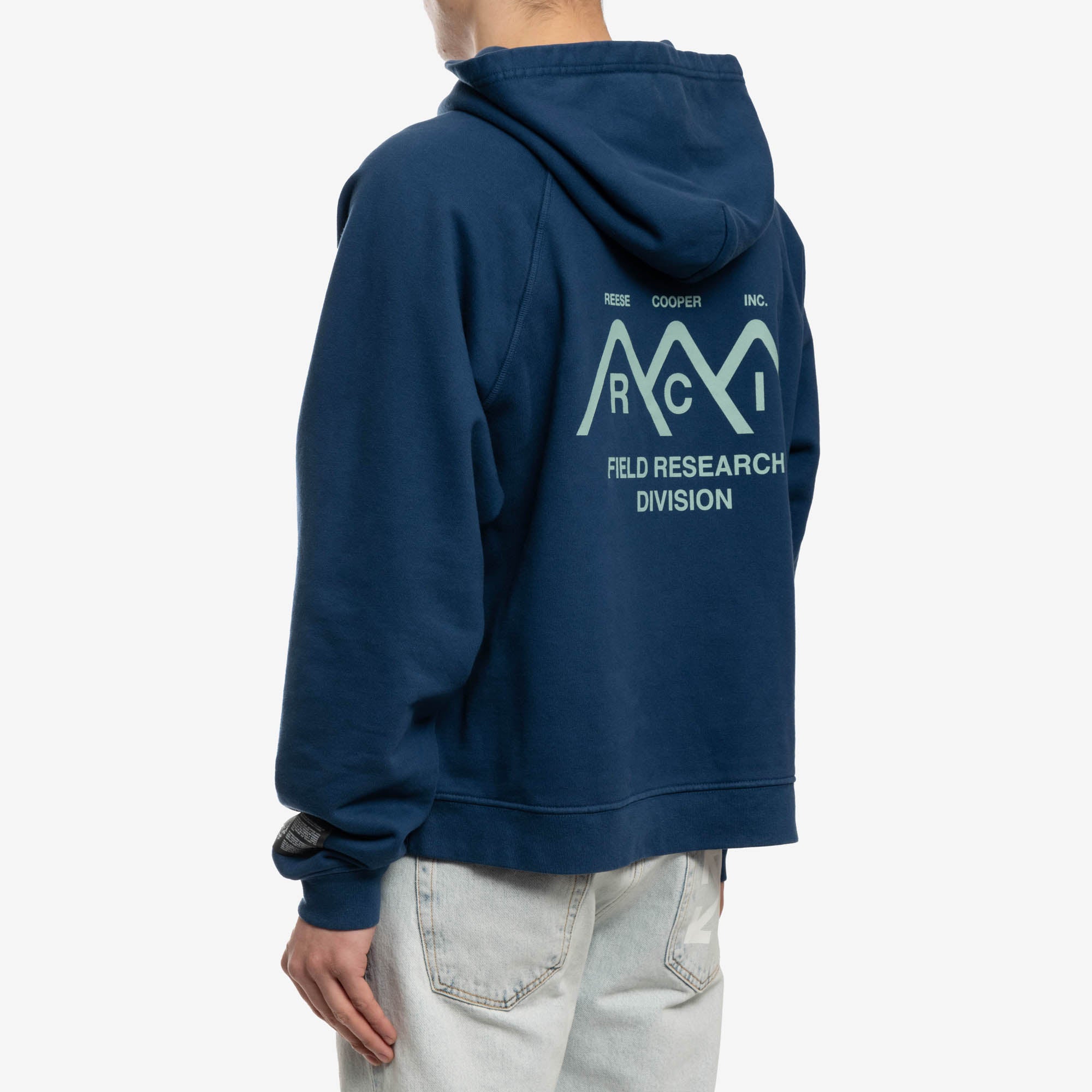 Reese Cooper Mountain Logo Hoody Royal Blue - 4