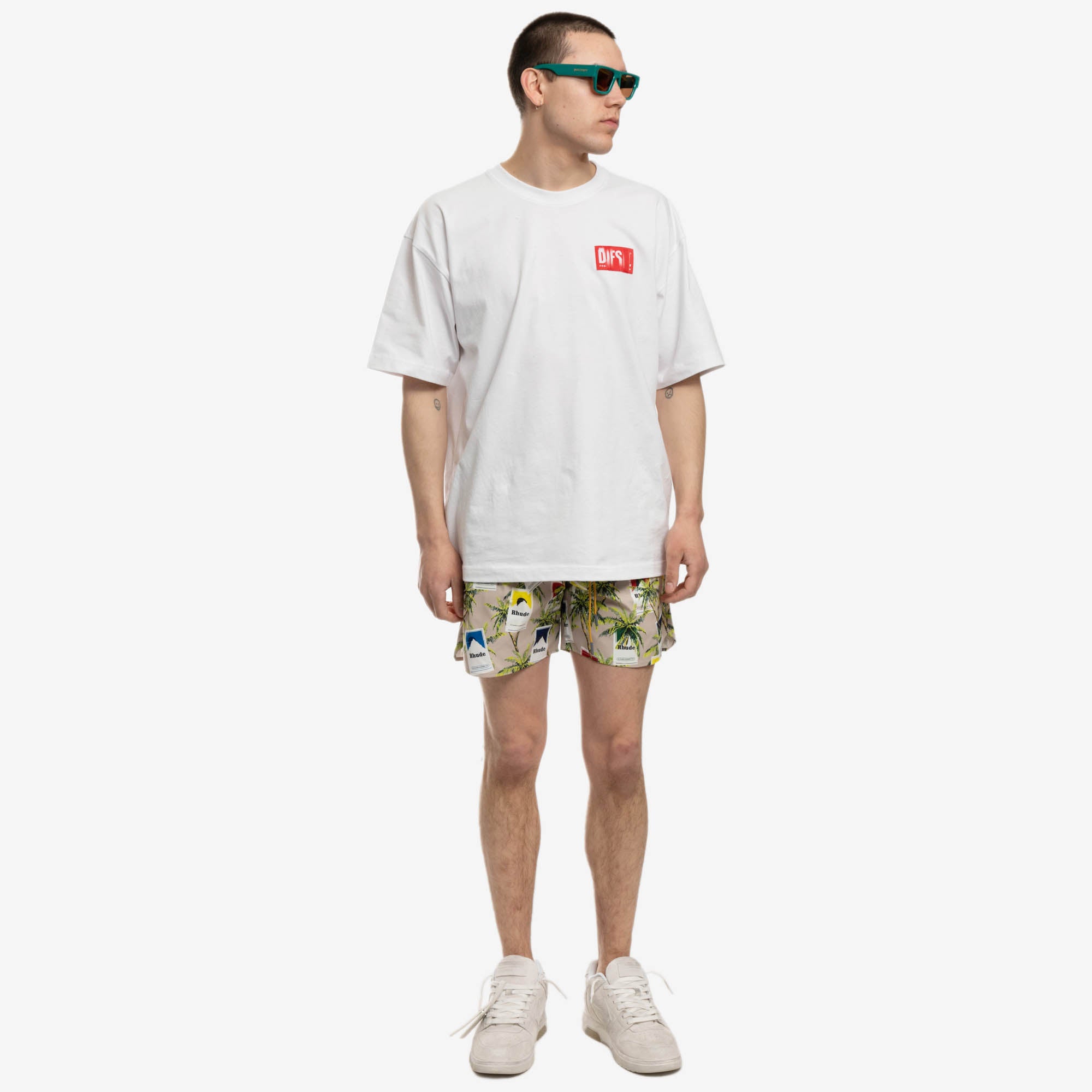 Rhude Rhude Cigarette Swim Trunks Tan - 2