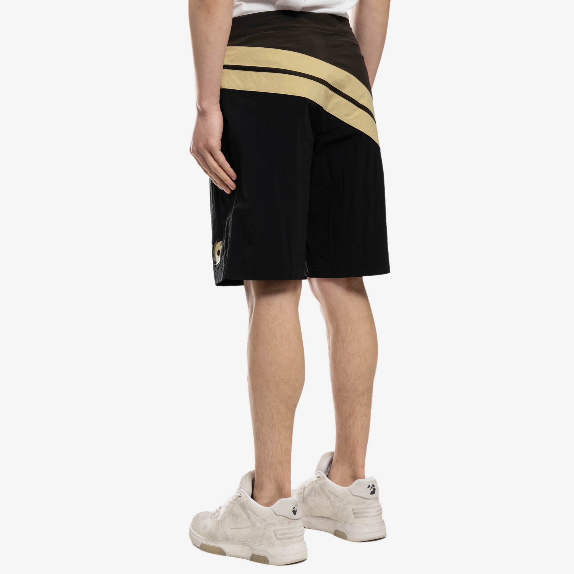 Palm Angels Diagonal Surf Swimshorts Multicolor - 4