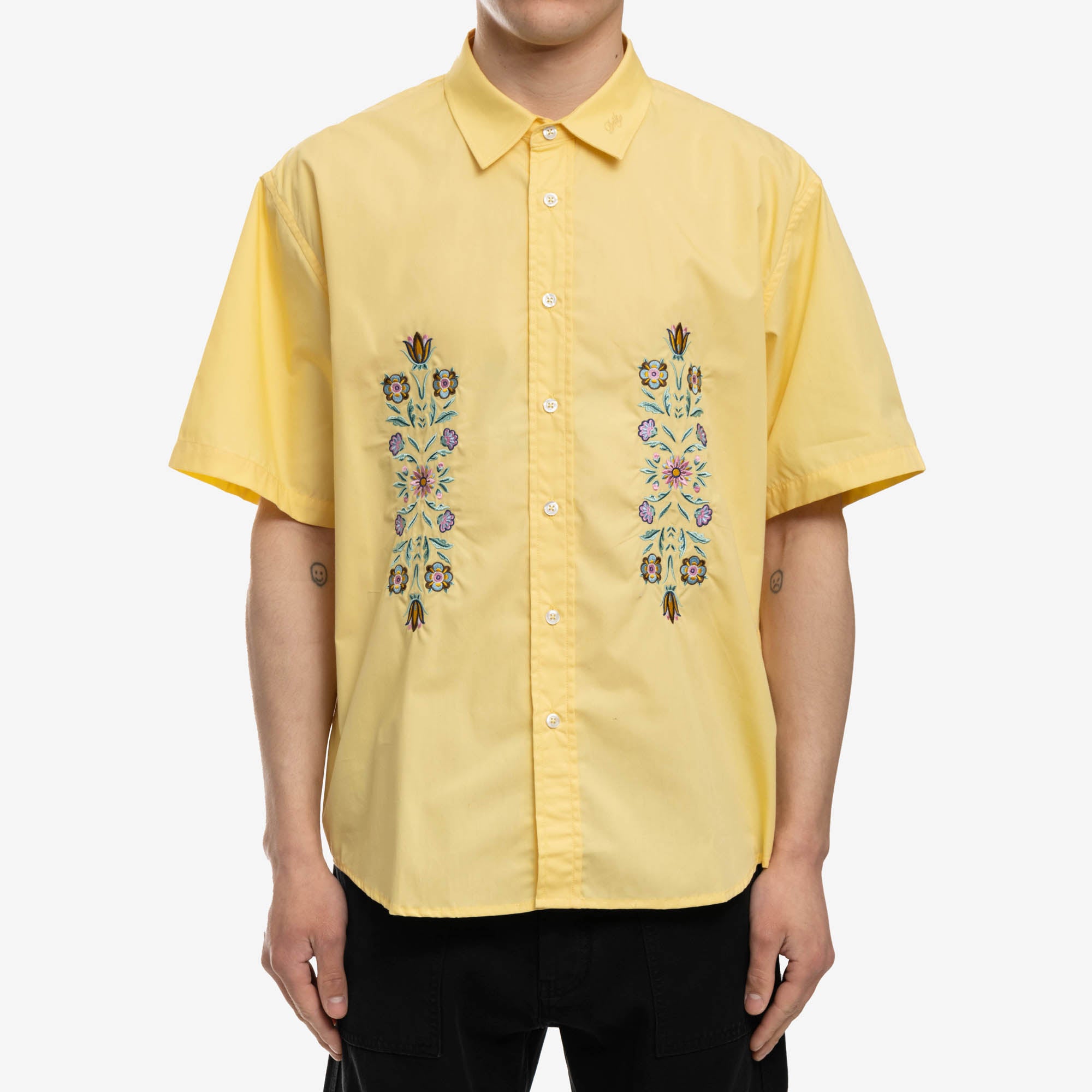 Drôle de Monsieur La Chemise Ornements Yellow - 1