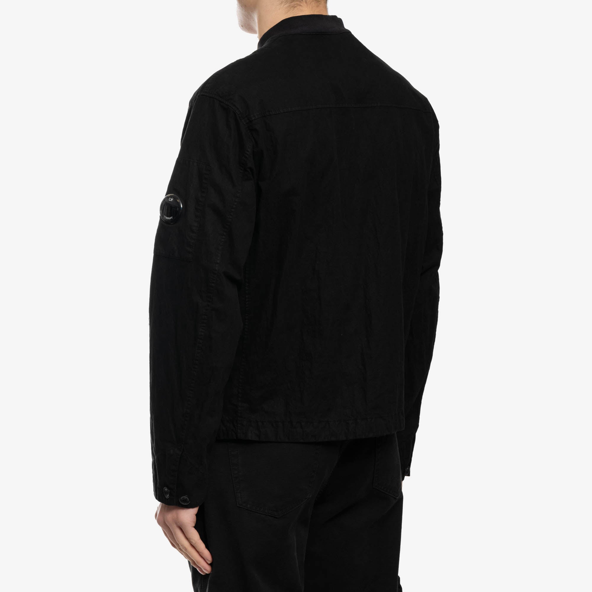 C.P. Company 50 Fili Gum Medium Jacket Black - 4