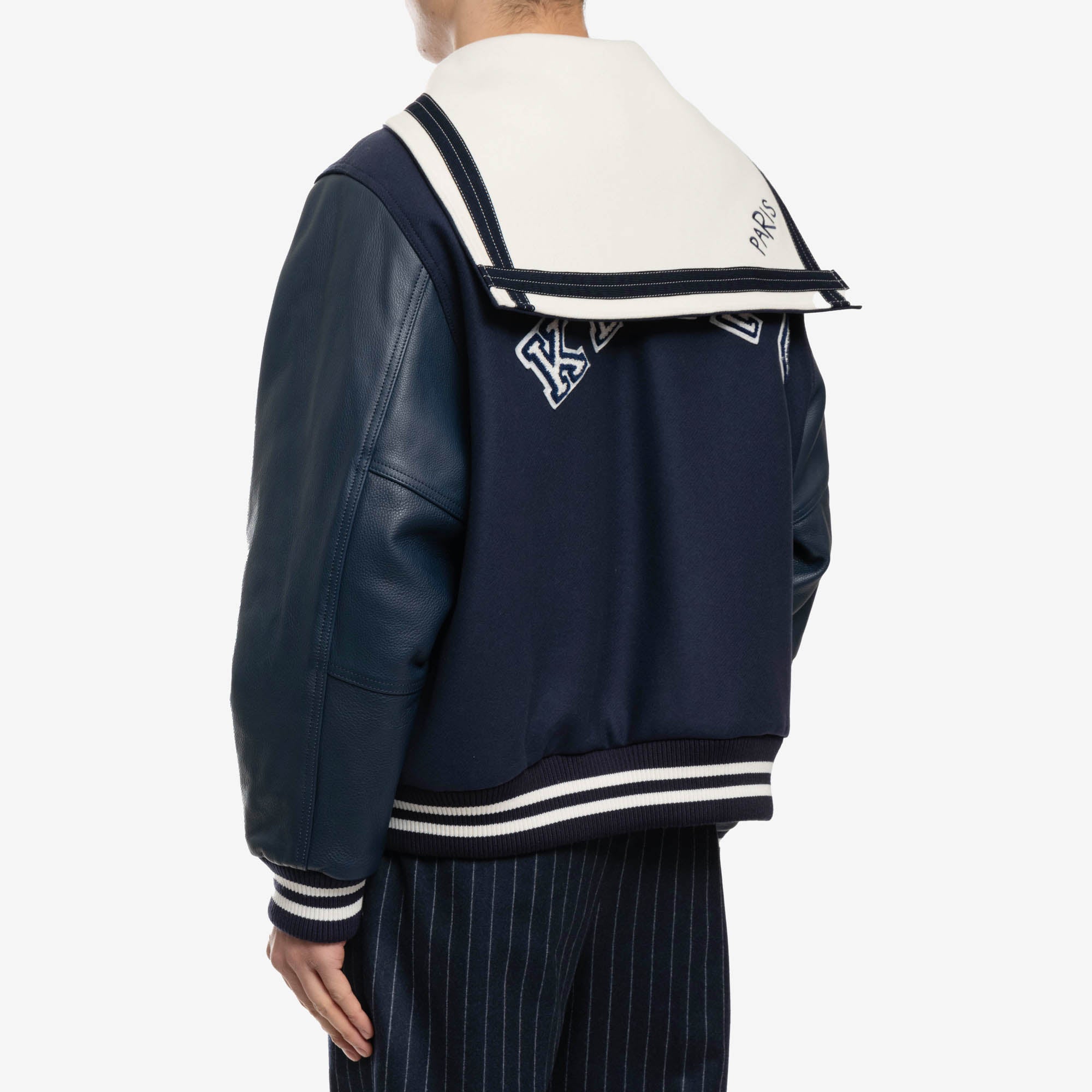 Kenzo Sailor Varsity Jacket Midnight Blue - 4
