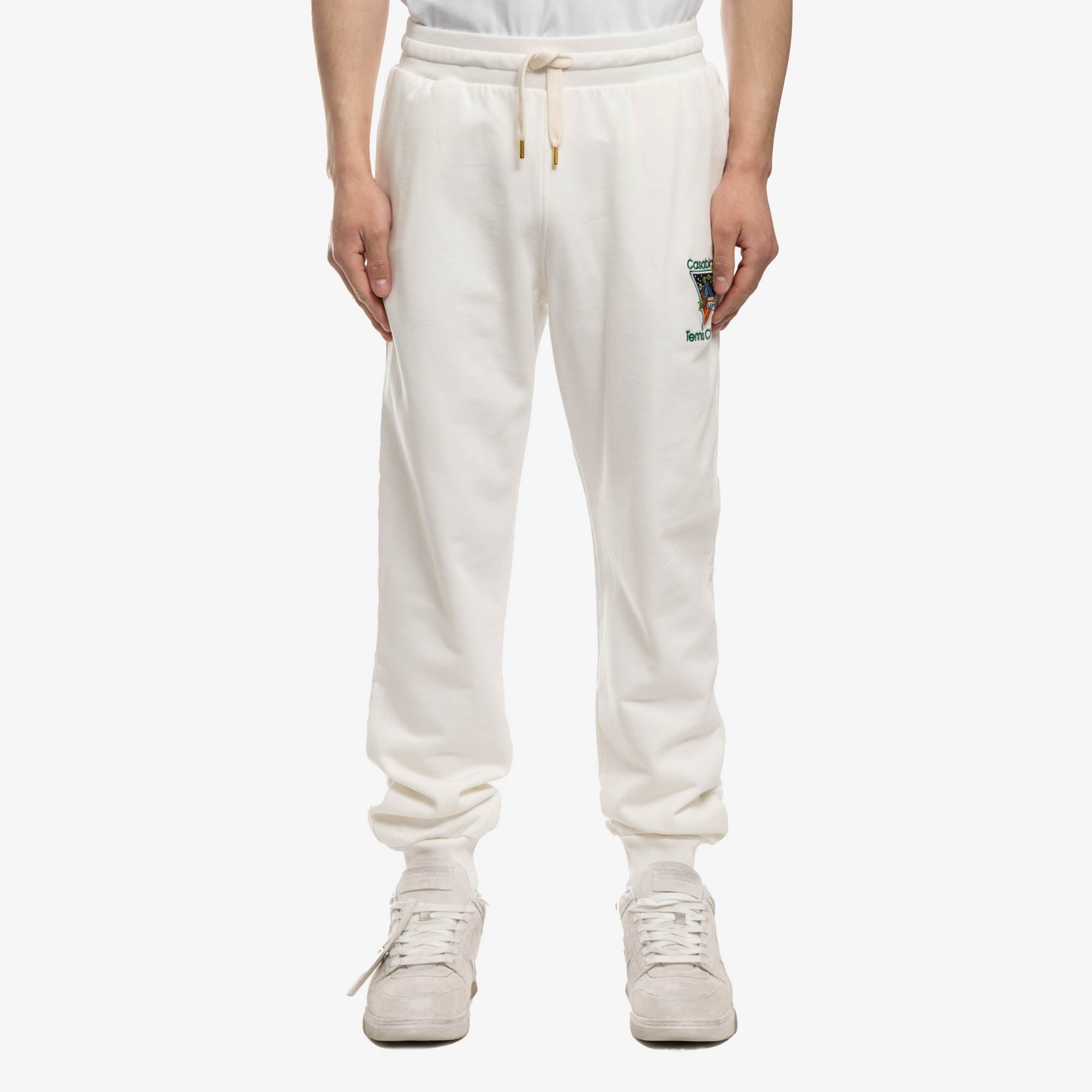Casablanca Tennis Club Icon Sweatpants Off White - 1