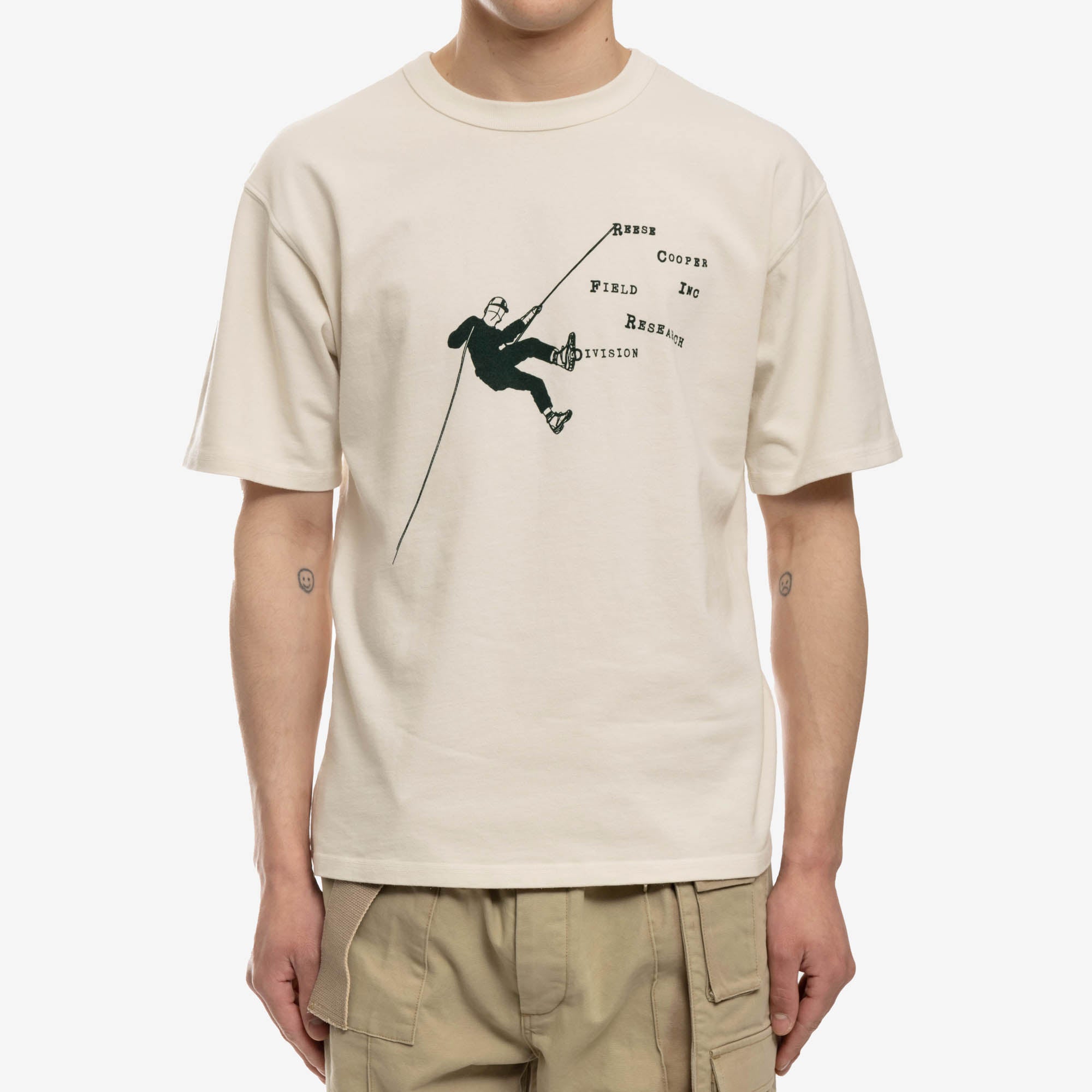 Reese Cooper Climber T-Shirt Vintage White - 1