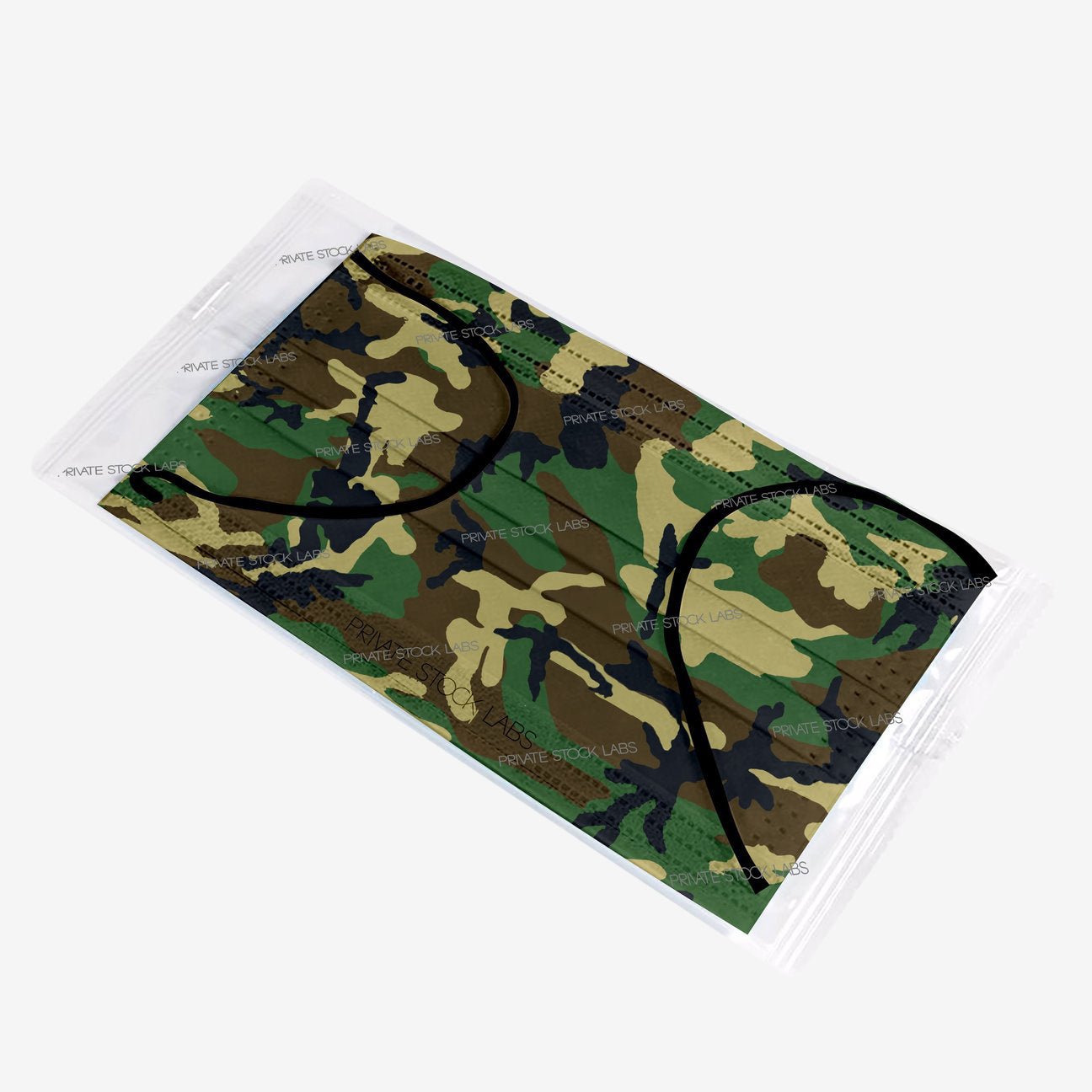 Private Stock Labs 4 - Ply Jungle Camo Protective Mask Jungle Camo - 4