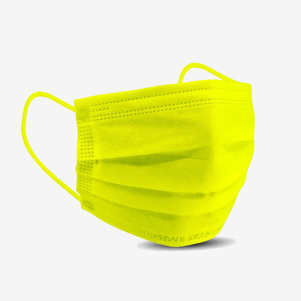 4-Ply Lime Protective Mask