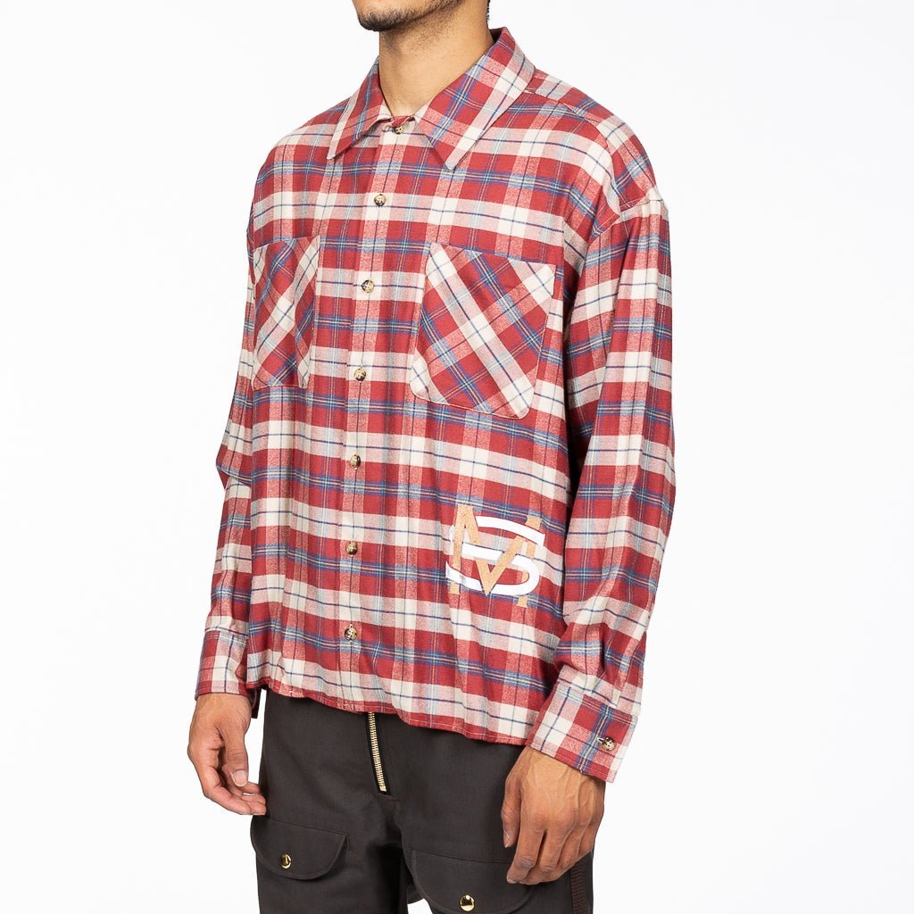 Mindseeker MS Check Shirt Red - 2