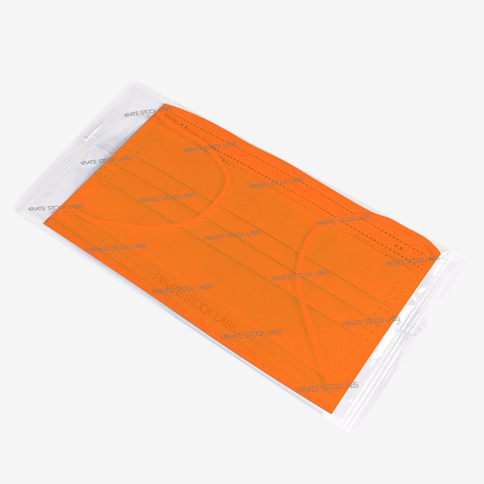 Private Stock Labs 4 - Ply Orange Protective Mask Orange - 4