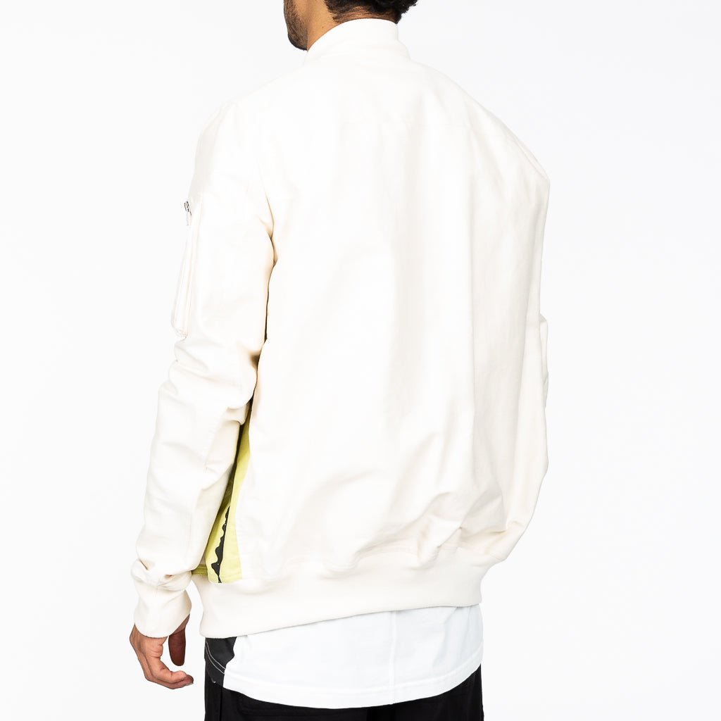 Rick Owens DRKSHDW Flight Bomber Jacket Natural - 3