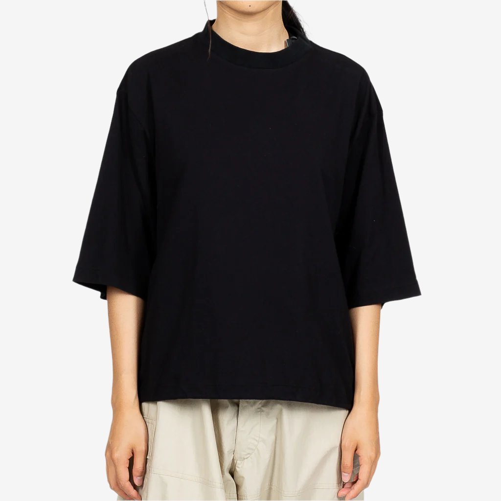 Unravel Womens Hjers Drawstring Tee Black - 1