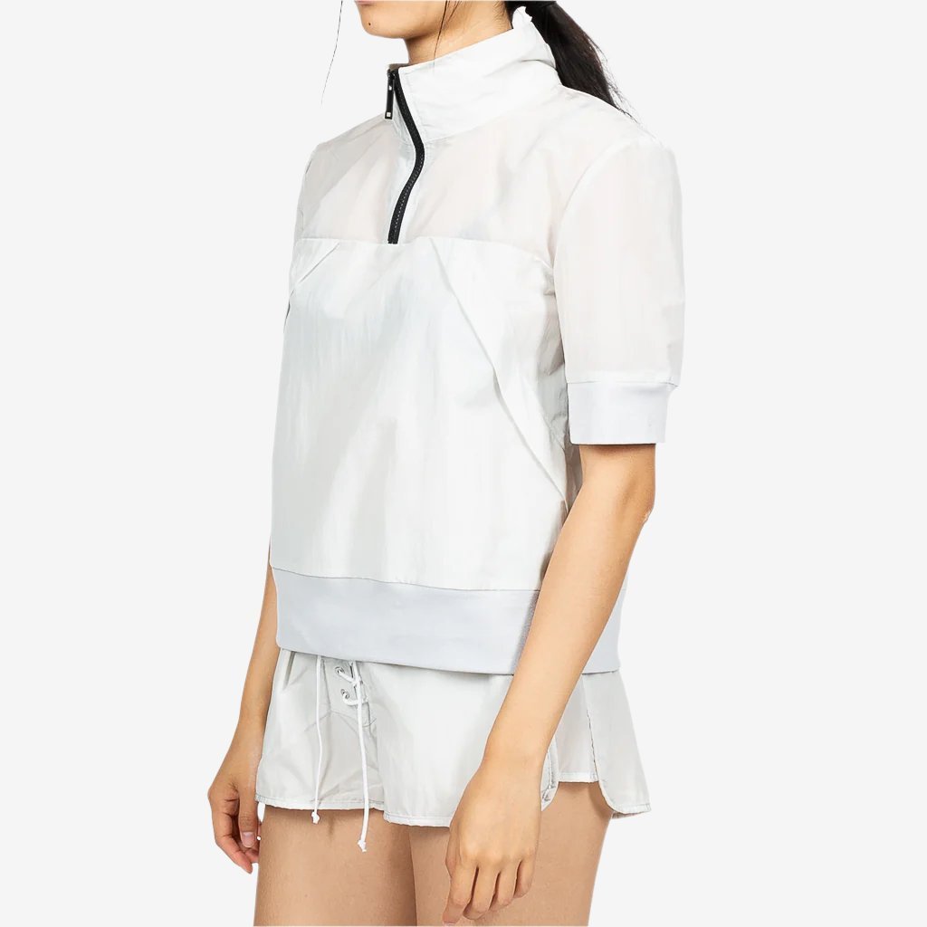 Photo of Unravel Womens Nylon Mock Neck Half Zip - 3